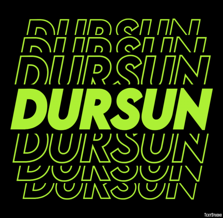 Dursun テキスト効果