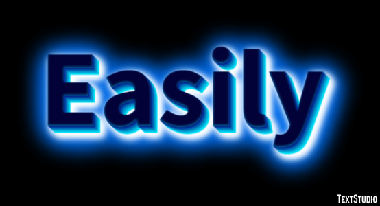 Easily Efecto de Texto