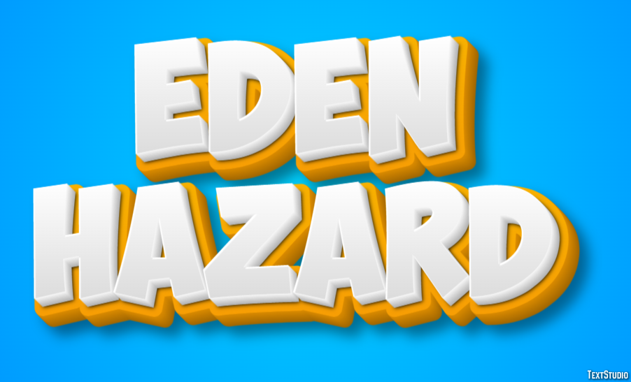 Eden Hazard Efekt tekstowy