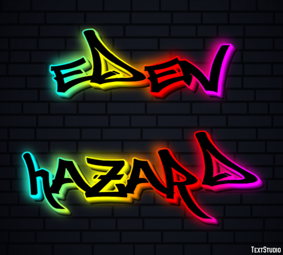 Eden Hazard Text effect