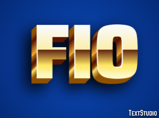 Fio Efeito do texto