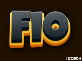 Fio Efeito de texto