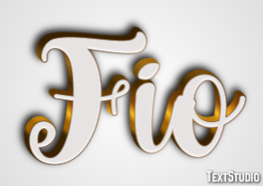 Fio Efeito de texto