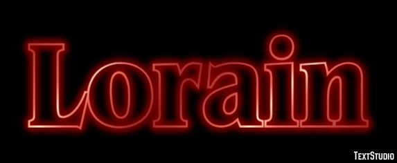 Lorain Efekt tekstowy