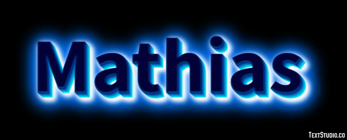 Mathias Texteffekt