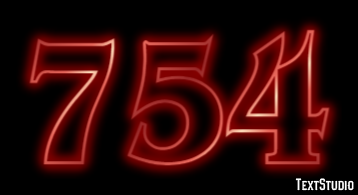 754 Text Effect