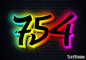 754 Text Effect