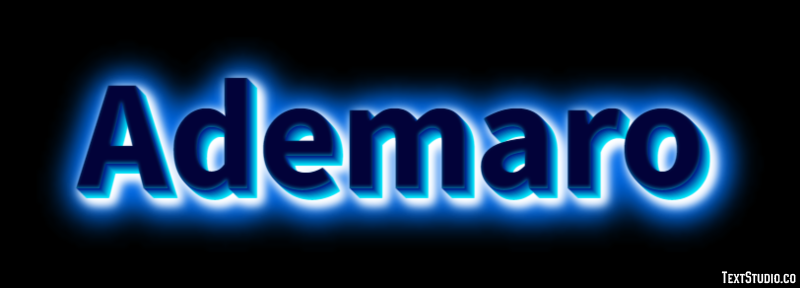 Ademaro Efecto de Texto