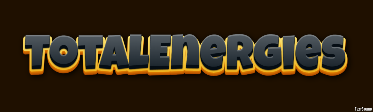 TotalEnergies Effet de texte