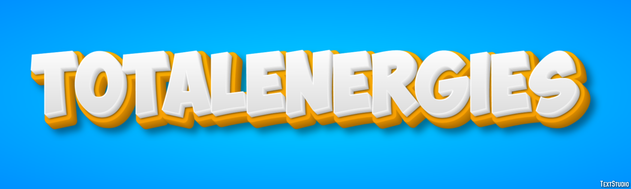 TotalEnergies Effet de Texte