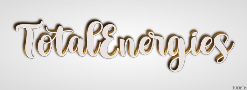 TotalEnergies Effet de Texte