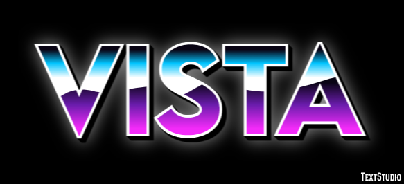 Vista Effetto testo