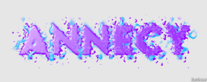 Annecy Effet de texte