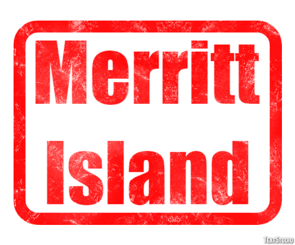 Merritt Island Effetto testo