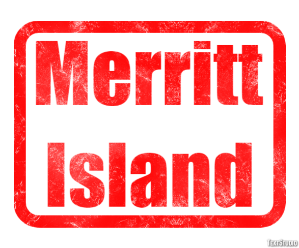Merritt Island Texteffekt