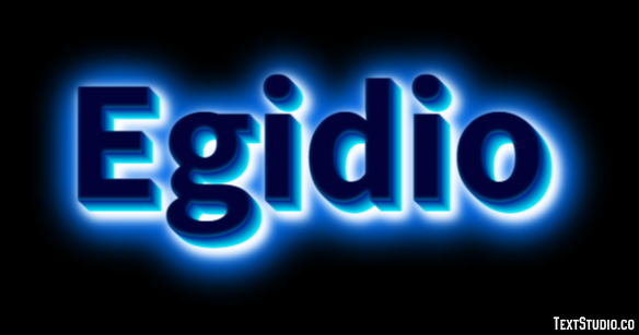 Egidio Effetto testo