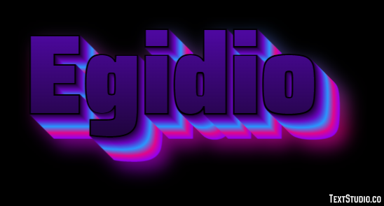 Egidio Effetto testo