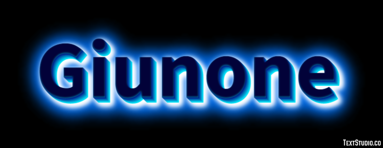 Giunone Effetto testo