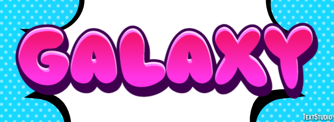 Galaxy Text Effect