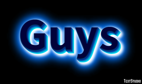 Guys Tekst Effect