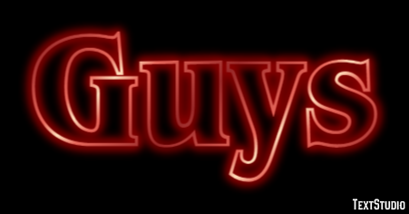 Guys Text Effect