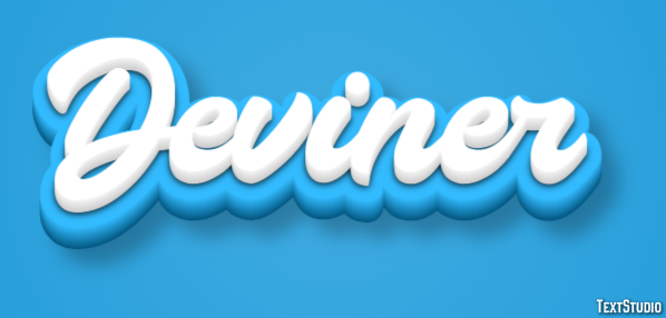 Deviner Effet de Texte