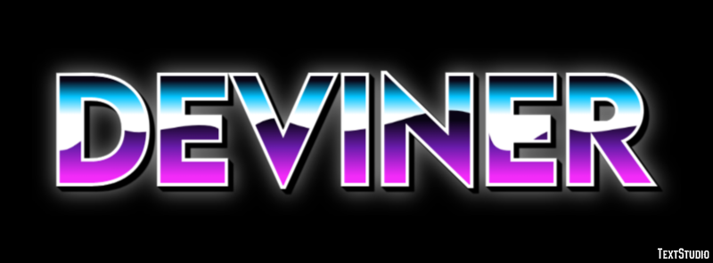 Deviner Effetto testo