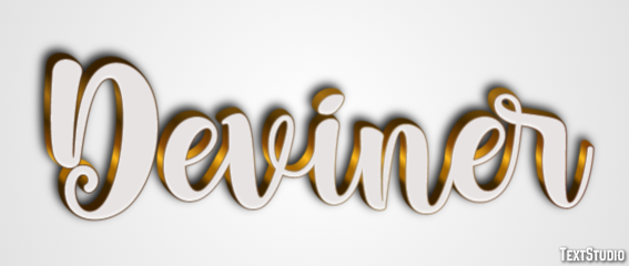 Deviner Effet de texte