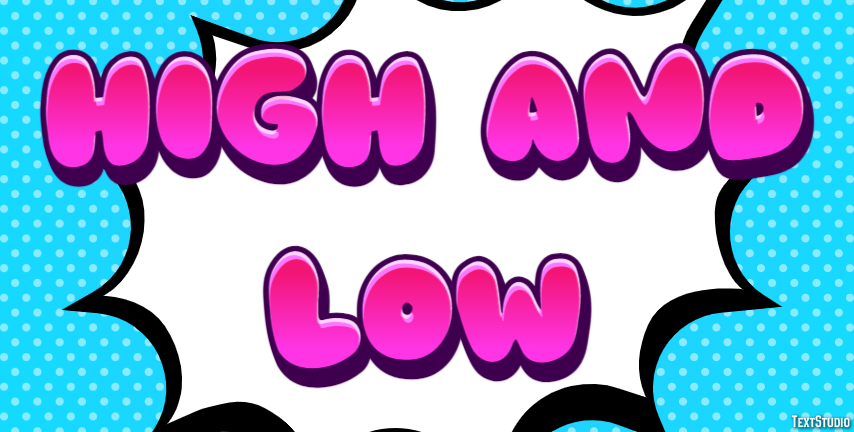 High and Low Efekt tekstowy