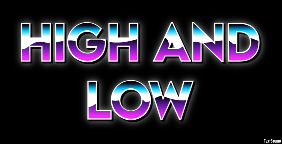 High and Low Efekt tekstowy