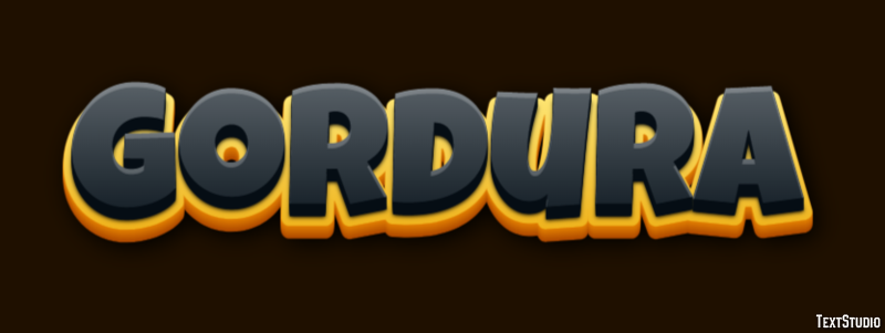 Gordura Effet de Texte