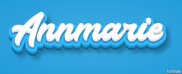 Annmarie Text effect