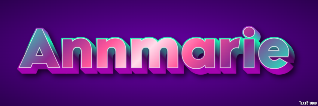 Annmarie Text Effect