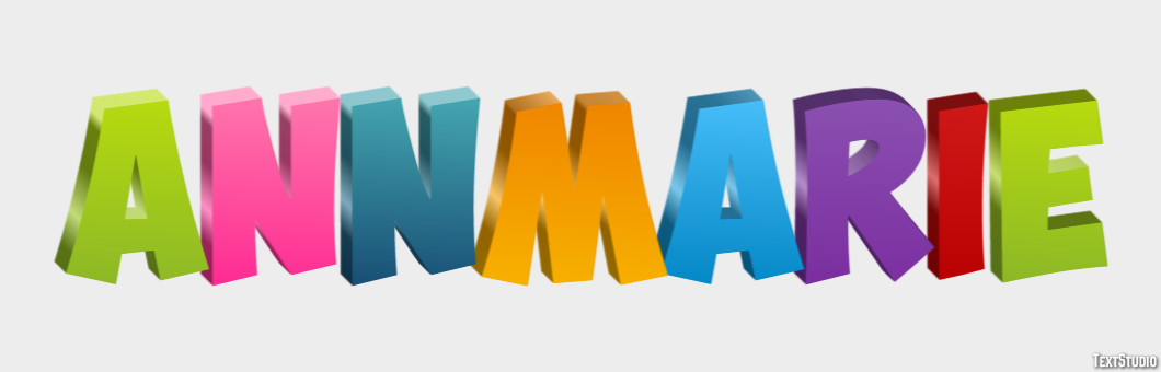 Annmarie Text Effect