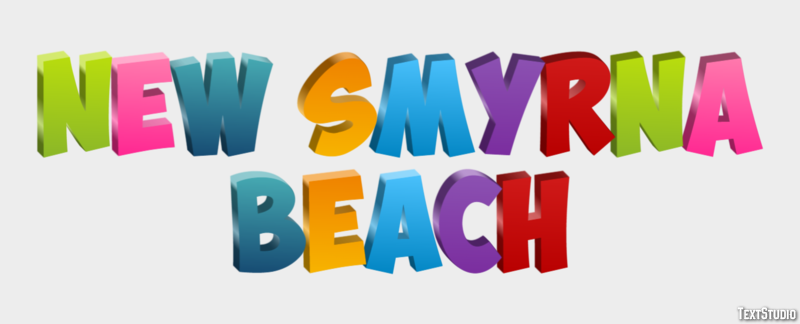 New Smyrna Beach Metin Efekti