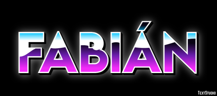Fabián Text Effect