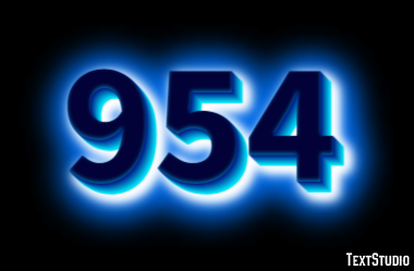 954 テキスト効果