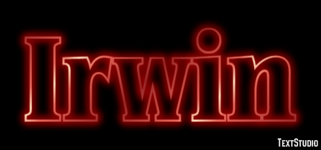 Irwin Text effect