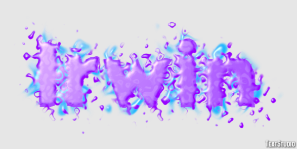 Irwin Text effect