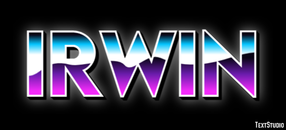 Irwin Text Effect