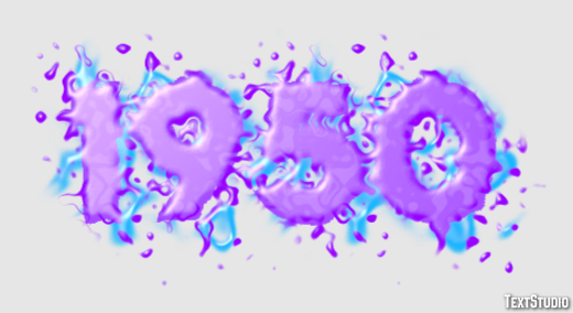 1950 Text Effect