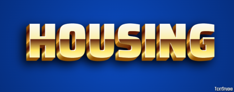 Housing Text Effect