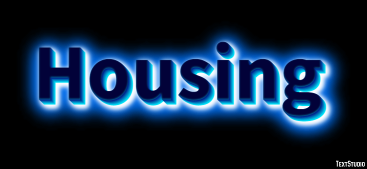 Housing Text Effect