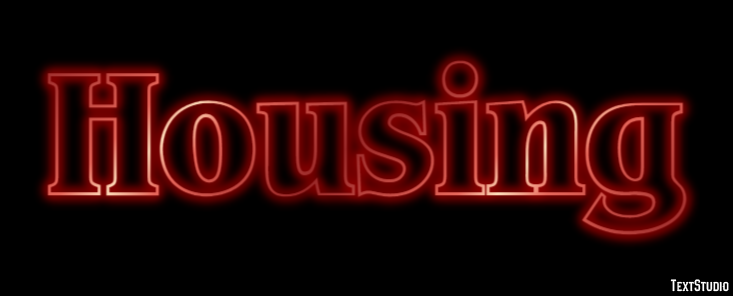 Housing Text effect