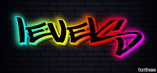 Levels Text Effect