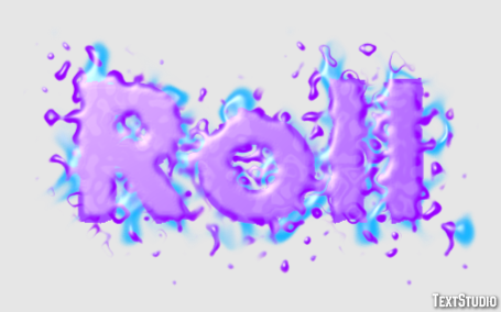 Roll Text Effect