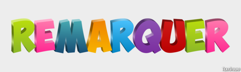 Remarquer Effet de Texte