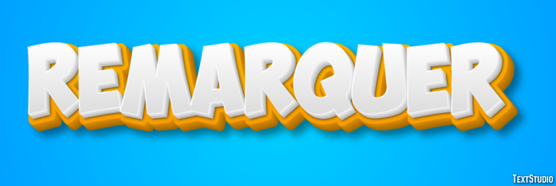 Remarquer Effet de Texte