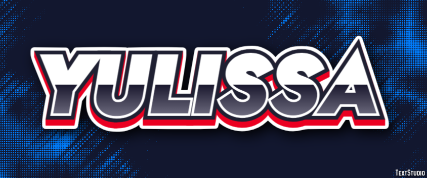 Yulissa Text Effect