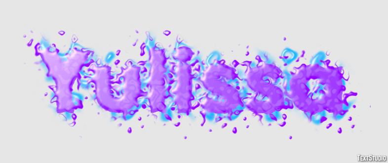 Yulissa Text Effect
